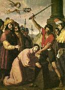 Francisco de Zurbaran the martydom of st james. USA oil painting artist